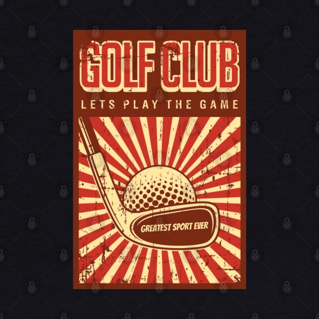 Golf Club Greatest Sport Ever by Souls.Print
